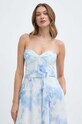 Bardot rochie VIBRANT albastru 58566DB1.AQUA.TIE.D