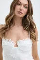 λευκό Φόρεμα Bardot BRIAS