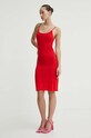 Never Fully Dressed pamut ruha NFDDR347.Red piros SS24