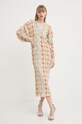 Рокля Never Fully Dressed NFDDR1252.Yellow многоцветен SS24