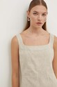 Abercrombie & Fitch vestito di lino beige KI159.4568.185