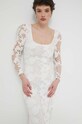 Šaty Desigual SANDALO 24SWVW50 biela