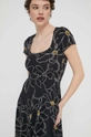 Desigual rochie MARGARITIS negru 24SWVK55