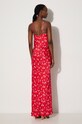 Rotate vestito 1124242946 rosso SS24