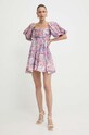 Šaty Bardot KALI 58453DB1.AZURE.FLOR vícebarevná SS24