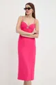 Φόρεμα Bardot VIENNA VIENNA ροζ
