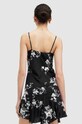 AllSaints rochie ERICA IONA DRESS negru W004DA