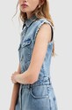 Oblečení Džínové šaty AllSaints BLAIR DENIM DRESS W183DA modrá