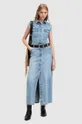 AllSaints sukienka jeansowa BLAIR DENIM DRESS Damski