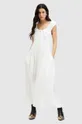 λευκό Φόρεμα AllSaints ELIZA MAXI DRESS Γυναικεία