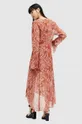 Платье AllSaints LIANA WAIMEA DRESS Основной материал: 100% Вискоза Подкладка: 100% Полиэстер