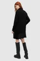 fekete AllSaints ruha és pulóver FLORA DRESS