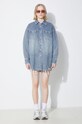 KSUBI camasa jeans uni albastru WSP24SH003