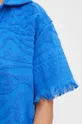 голубой Хлопковое платье OAS