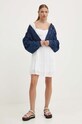 Hollister Co. rochie KI359.4187.100 alb SS24