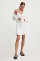 Hollister Co. vászon ruha KI359.4190.100 bézs SS24