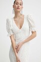 Rotate suknia ślubna Lace Puffy beżowy 112172857