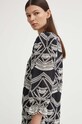 Bruuns Bazaar rochie din bumbac ArvensisBBAbami dress negru BBW3919