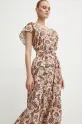 ροζ Φόρεμα από λινό μείγμα Bruuns Bazaar ZeodaryBBMaysie dress