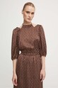 Φόρεμα Bruuns Bazaar AcaciaBBAdria dress καφέ BBW3942