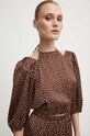 Φόρεμα Bruuns Bazaar AcaciaBBAdria dress BBW3942 καφέ