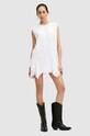 AllSaints rochie AUDRINA EMB DRESS W179DA alb