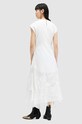 Bavlněné šaty AllSaints GIANNA EMB DRESS bílá WD588Z