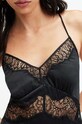Îmbrăcăminte AllSaints rochie din matase JASMINE DRESS W063DA negru