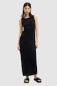 Бавовняна сукня AllSaints KATARINA DRESS casual чорний W009DA