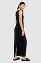 Бавовняна сукня AllSaints KATARINA DRESS чорний W009DA