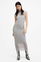 AllSaints sukienka PATRICE DRESS casual szary W216DA