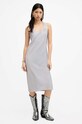 AllSaints sukienka PATRICE DRESS W216DA szary