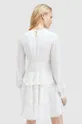biały AllSaints sukienka ZORA DRESS