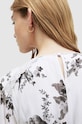 Îmbrăcăminte AllSaints rochie ZORA IONA DRESS W167DA alb