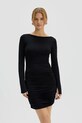 Сукня Saint Body MINI DRESS WITH CRINCLES casual чорний SB.534