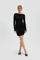 Сукня Saint Body MINI DRESS WITH CRINCLES SB.534 чорний AA00