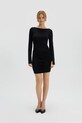Сукня Saint Body MINI DRESS WITH CRINCLES чорний SB.534