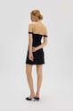 Saint Body sukienka OFF SHOULDER MINI DRESS BLACK czarny SB.528