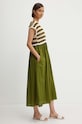 Сукня United Colors of Benetton 43YVDV09U зелений SS24