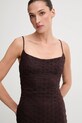 Bardot rochie ADONI maro 57998DB1