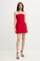 Bardot vestito KAROLINE 59333DB rosso SS25