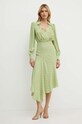 Îmbrăcăminte Elisabetta Franchi rochie ABS5341E2.NORBLIN verde