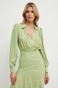 Elisabetta Franchi rochie verde ABS5341E2.NORBLIN
