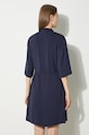 Ρούχα Φόρεμα Maison Kitsuné Double Pocket MW01607WF0022 σκούρο μπλε