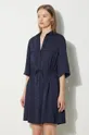 σκούρο μπλε Φόρεμα Maison Kitsuné Double Pocket