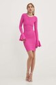 Сукня Rotate CRINKLE MINI DRESS 113162504 рожевий SS24