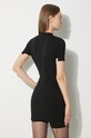 Îmbrăcăminte VETEMENTS rochie Blackout Cut-Up Mini Dress WE64DR280B negru