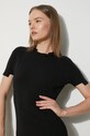 VETEMENTS rochie Blackout Cut-Up Mini Dress WE64DR280B negru