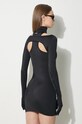 Îmbrăcăminte VETEMENTS rochie Cut-Out Styling Dress With Gloves WE64DR400B negru