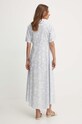Sandro Ferrone rochie din bumbac SFS67XBDLINA albastru SS24
